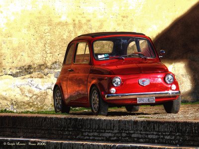 FIAT 500 romana