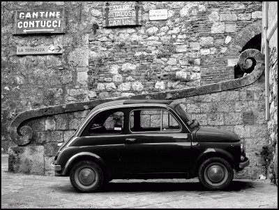 פאזל של vecchia FIAT 500