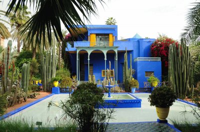 פאזל של jardins Majorelle Marrakech maroc