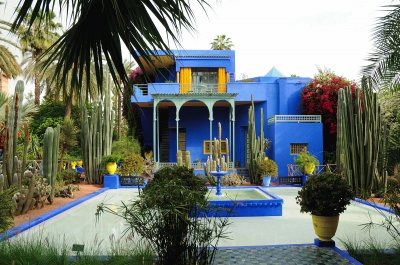 jardins Majorelle Marrakech maroc jigsaw puzzle