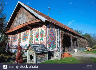 ferme Zalipie Pologne jigsaw puzzle