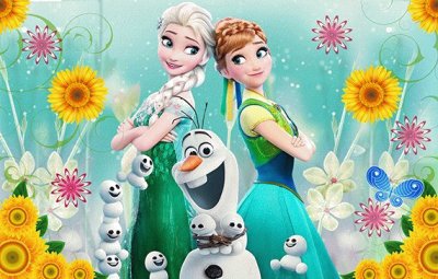 Frozen jigsaw puzzle