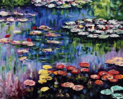 פאזל של LÃ­rios D 'Ã¡gua - Claude Monet