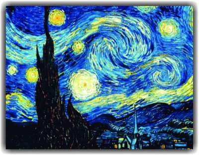Noite Estrelada - Vicent Van Gogh jigsaw puzzle