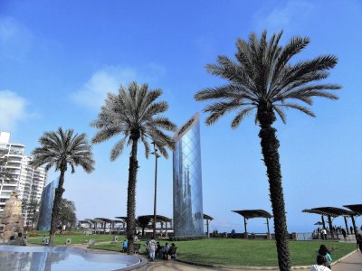 Parque costero en Lima, PerÃº.