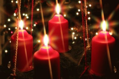 Velas do Natal