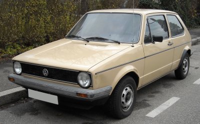 פאזל של VW Golf 1974