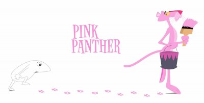 pink panther jigsaw puzzle