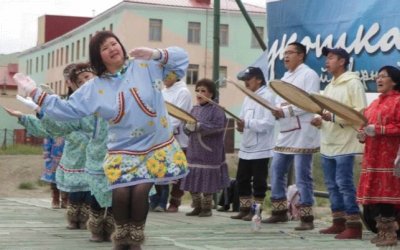 Lavrentiya Russia Traditional Dance jigsaw puzzle