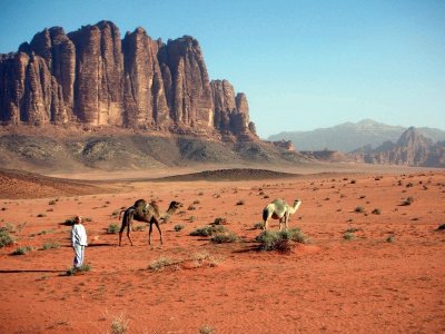 Jordanie Wadi Rom jigsaw puzzle