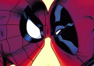 פאזל של Deadpool e Homem aranha