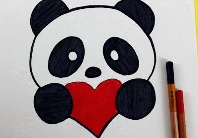 UN DIBUJO DE UNPANDA jigsaw puzzle