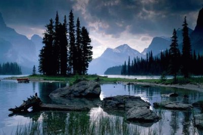 פאזל של Canada lac de montagne