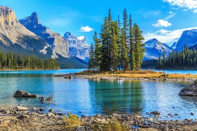 Canada montagne et lac