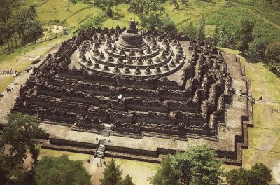 IndonÃ©sie Java temple de Borobudur