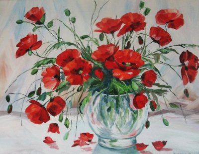 poppy jigsaw puzzle