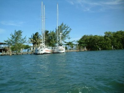 Early morning at Roatan, Bay Islands