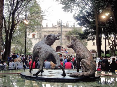 Plaza de CoyoacÃ¡n, Ciudad de MÃ©xico. jigsaw puzzle