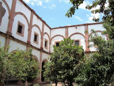 Patio del Museo Pedro Coronel, Ciudad Zacatecas.