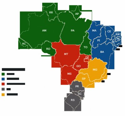 Mapa Brasil