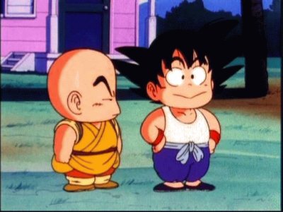 krillin y goku niÃ±os