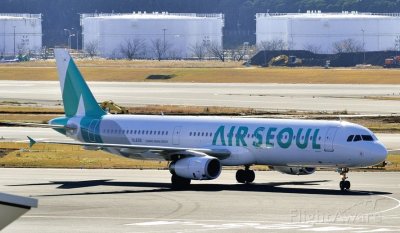 Air Seoul Airbus A321 Corea del Sur
