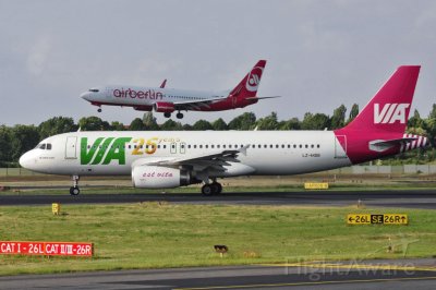 Air Via Airbus A320 Bulgaria