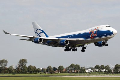 AirBridge Cargo Boeing 747 400 Rusia jigsaw puzzle