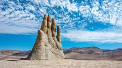 פאזל של mano desierto atacama