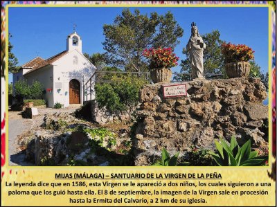 פאזל של MIJAS (MÃLAGA) â€“ SANTUARIO DE LA VIRGEN DE LA PEÃ‘A