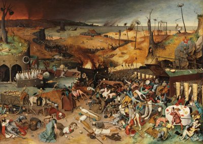 Triunfo de la muerte de Peter Brueghel  "El Viejo " jigsaw puzzle