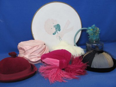Charming Vintage Hats jigsaw puzzle