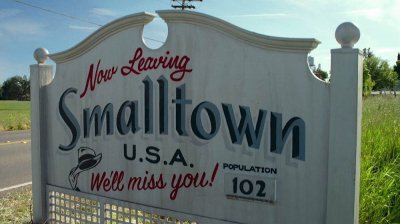 Small Town Sign