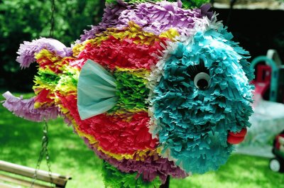 Colorful Puffer Fish Pinata jigsaw puzzle