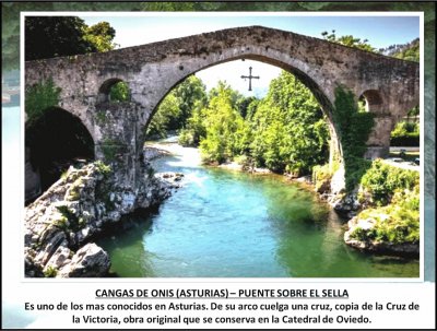 CANGAS DE ONIS (ASTURIAS) â€“ PUENTE SOBRE EL SELLA jigsaw puzzle