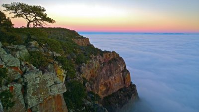 South Rim sunrise above the Clouds