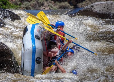 Rafting on the Rio Grande-Santa Elena Canyon jigsaw puzzle