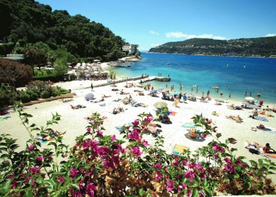 plage sur la riviera jigsaw puzzle