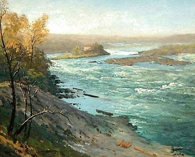 פאזל של Bierstadt paysage de mer