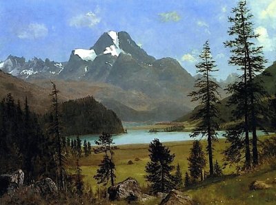 Bierstadt en montagne