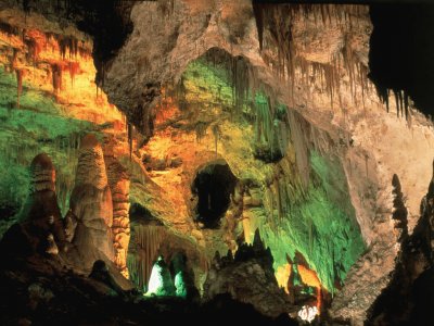 NM - Carlsbad Caverns  - stalactites