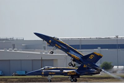 Blue Angel Taking off