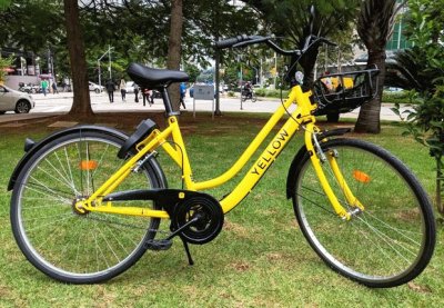Bicicleta amarela