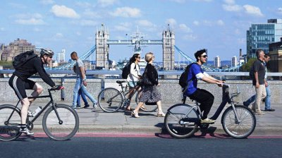 Bicicletas em Londres jigsaw puzzle