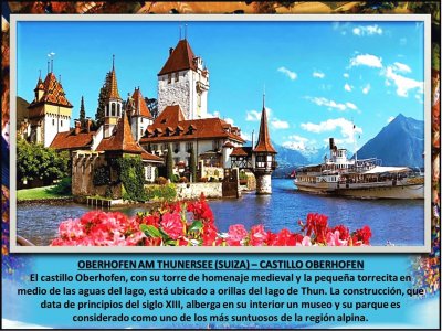 OBERHOFEN AM THUNERSEE (SUIZA) â€“ CASTILLO OBERHOFEN