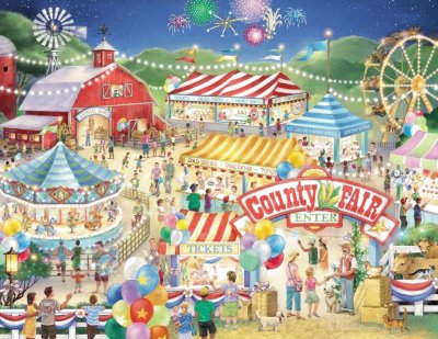 country jigsaw puzzle