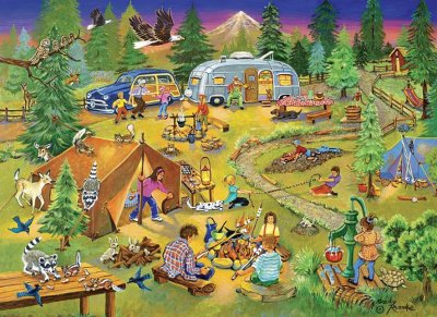 country jigsaw puzzle