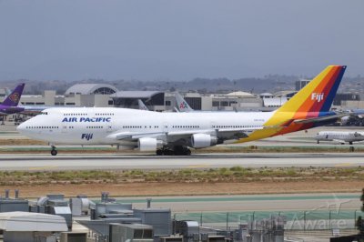 Air Pacific Boeing 747-400 Islas Fiji jigsaw puzzle