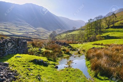 campagne dans le lake district