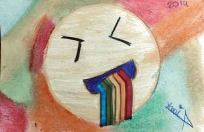 פאזל של Emoji Vomita arcoÃ­ris